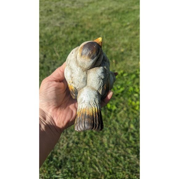 2 Ceramic Hand-painted Bird Home/ Garden Decor - Picture 4 of 8